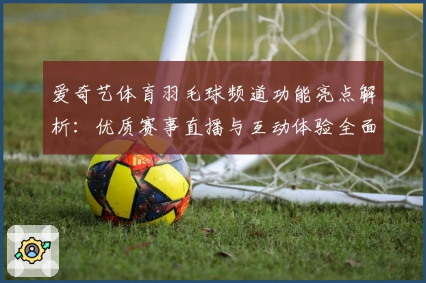 爱奇艺体育羽毛球频道功能亮点解析：优质赛事直播与互动体验全面升级